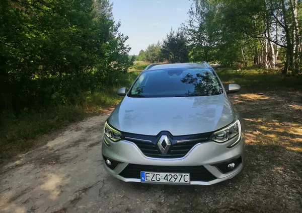 łódzkie Renault Megane cena 42800 przebieg: 115000, rok produkcji 2017 z Zgierz